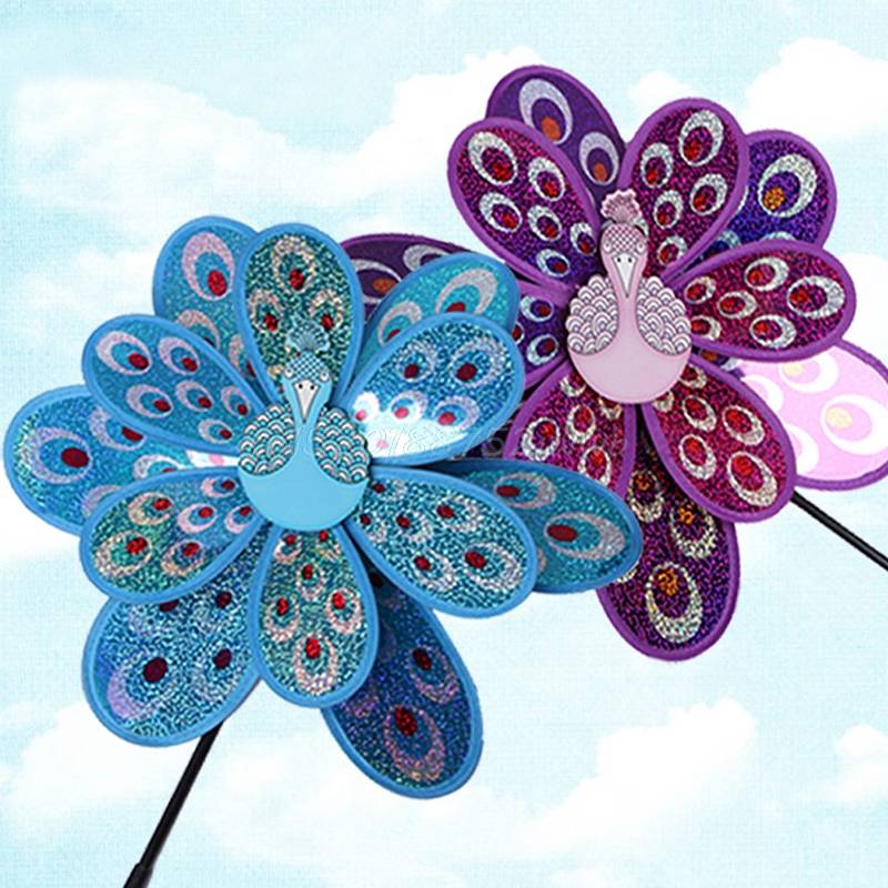 Myxl Dubbellaags Pauw Laser Pailletten Windmolen Kleurrijke Wind Spinner Thuis Tuin Decor Yard Kids Toy T026 myxl kopen in de aanbieding Myxl Dubbellaags Pauw Laser Pailletten Windmolen Kleurrijke Wind Spinner Thuis Tuin Decor Yard Kids Toy T026 myxl kopen in de aanbieding