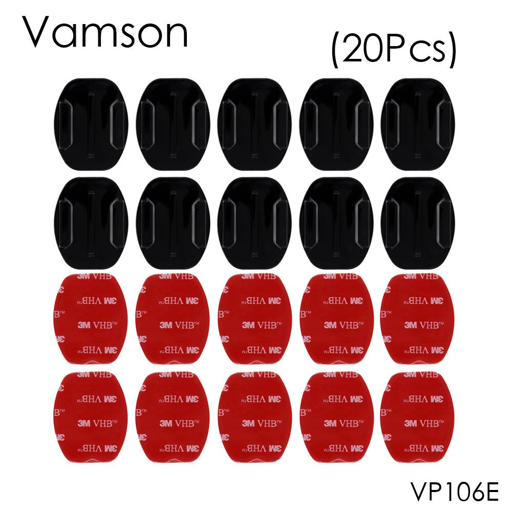 Myxl Vamson 20 Stks Platte Oppervlak Base Mount Met 3 M Vhb Adhesive Stickers Voor Gopro Hero 5 4 3 Sj4000 Eken Accessoires Vp106E myxl kopen in de aanbieding Myxl Vamson 20 Stks Platte Oppervlak Base Mount Met 3 M Vhb Adhesive Stickers Voor Gopro Hero 5 4 3 Sj4000 Eken Accessoires Vp106E myxl kopen in de aanbieding