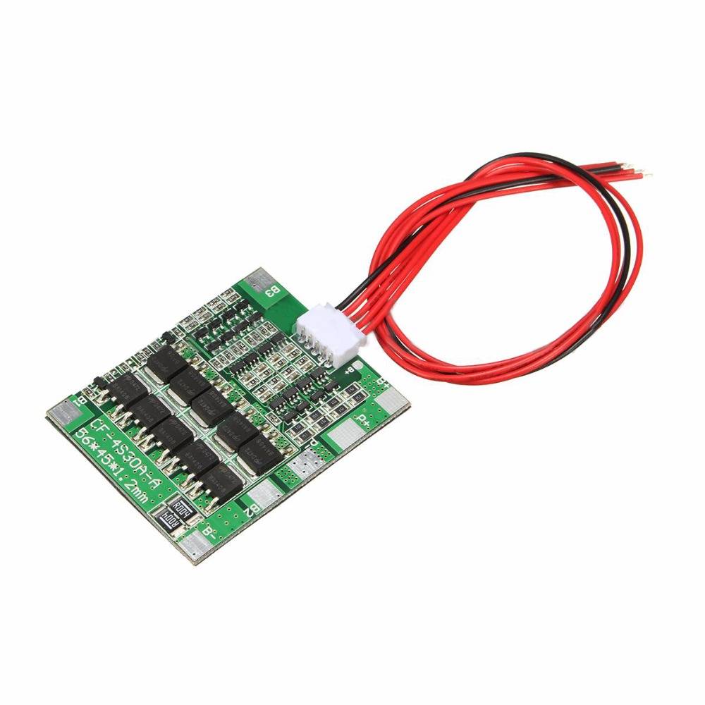 Myxl 1 St 4 S 148 V 30A Bms Bescherming Printplaat Voor 18650 Ion Lithium Batterij Cell Module Over Stroom Board Balance myxl kopen in de aanbieding Myxl 1 St 4 S 148 V 30A Bms Bescherming Printplaat Voor 18650 Ion Lithium Batterij Cell Module Over Stroom Board Balance myxl kopen in de aanbieding
