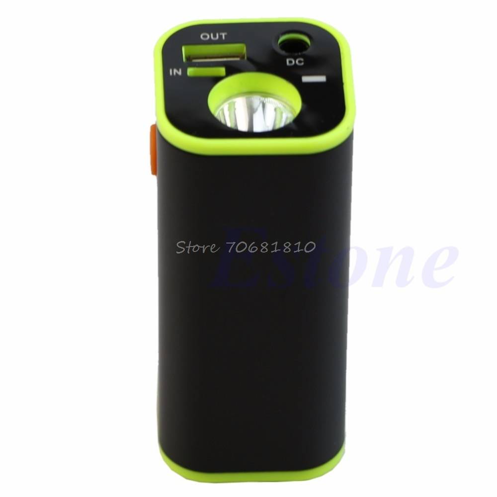 Myxl Usb Mobiele Power Bank 4X18650 Acculader Box Case Houder Z09 Drop Schip myxl kopen in de aanbieding