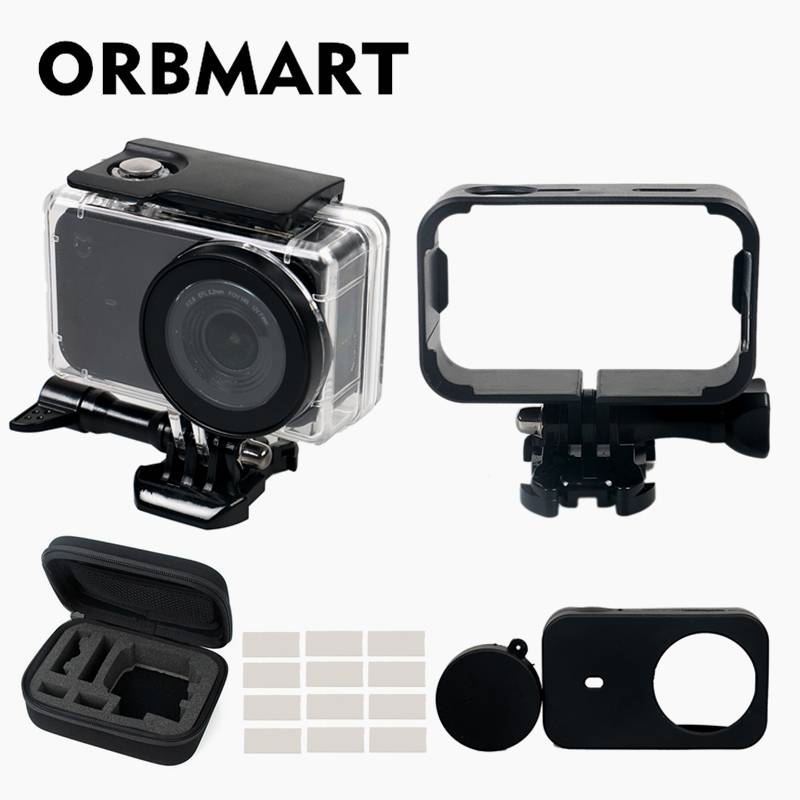 Myxl Orbmart 5 In 1 Waterdichte Case Frame Siliconen Cover Tas Anti Fog Inserts Voor Xiaomi Mijia Mini 4 K Sport Action Camera Accessoire myxl kopen in de aanbieding Myxl Orbmart 5 In 1 Waterdichte Case Frame Siliconen Cover Tas Anti Fog Inserts Voor Xiaomi Mijia Mini 4 K Sport Action Camera Accessoire myxl kopen in de aanbieding