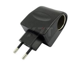 Koop Auto Sigarettenaansteker Stopcontact Plug Adapter Converter 220 V AC naar 12 V DC EU US Plug
