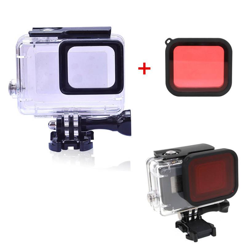 Myxl Suptig Voor Gopro Hero6 5 Accessoires 30 M Waterdichte Behuizing Onderwater Duiken Case Rood Filter Hero 6 5 Camera Mount myxl kopen in de aanbieding Myxl Suptig Voor Gopro Hero6 5 Accessoires 30 M Waterdichte Behuizing Onderwater Duiken Case Rood Filter Hero 6 5 Camera Mount myxl kopen in de aanbieding
