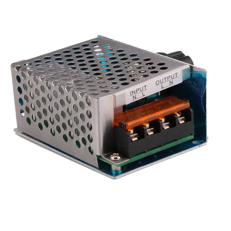 Myxl Pro Elektrische Spanningsregelaars 4000 W 220 V High Power Scr Speed Controller Electronic Voltage Regulator Gouverneur Thermostaat myxl kopen in de aanbieding Myxl Pro Elektrische Spanningsregelaars 4000 W 220 V High Power Scr Speed Controller Electronic Voltage Regulator Gouverneur Thermostaat myxl kopen in de aanbieding