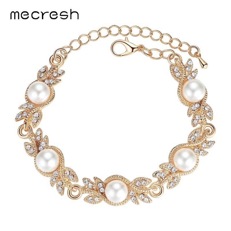 Myxl Mecresh Charmant Gesimuleerde Parel Armbanden Voor Vrouwen Zilvergoud Kleur Leaf Crystal Pulseras Mujer Femme Bruiloft Sieraden Msl197 myxl kopen in de aanbieding Myxl Mecresh Charmant Gesimuleerde Parel Armbanden Voor Vrouwen Zilvergoud Kleur Leaf Crystal Pulseras Mujer Femme Bruiloft Sieraden Msl197 myxl kopen in de aanbieding