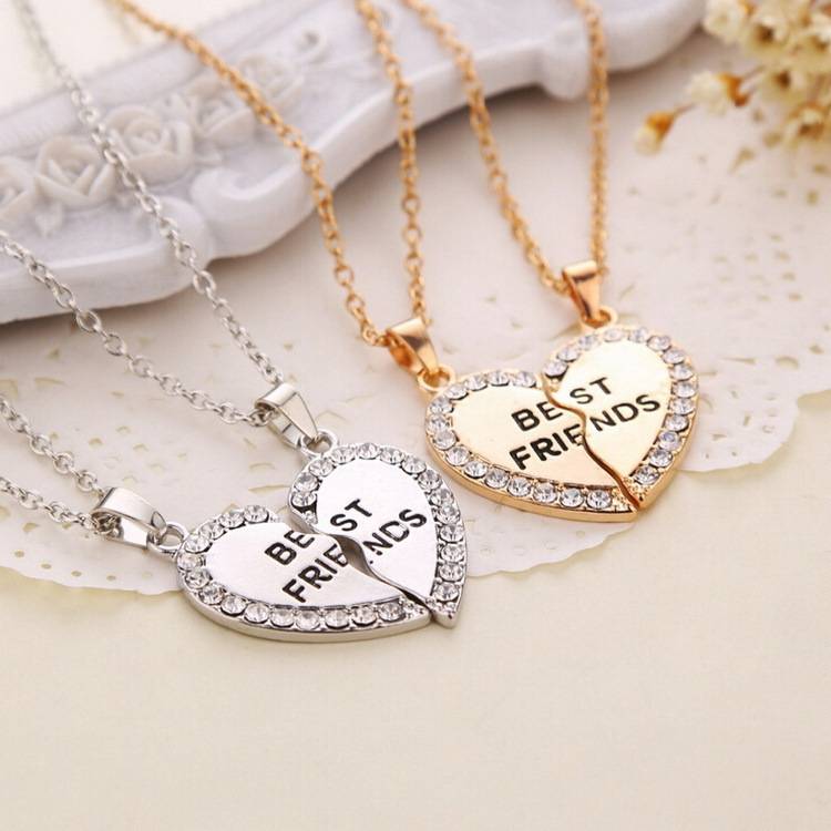 Myxl Splice Hart Hanger 1 Paar Beste Vriend Brief Choker Kettingen Goud Zilver Crystal Collier Set Voor Vrouwen Of Mannen myxl kopen in de aanbieding Myxl Splice Hart Hanger 1 Paar Beste Vriend Brief Choker Kettingen Goud Zilver Crystal Collier Set Voor Vrouwen Of Mannen myxl kopen in de aanbieding