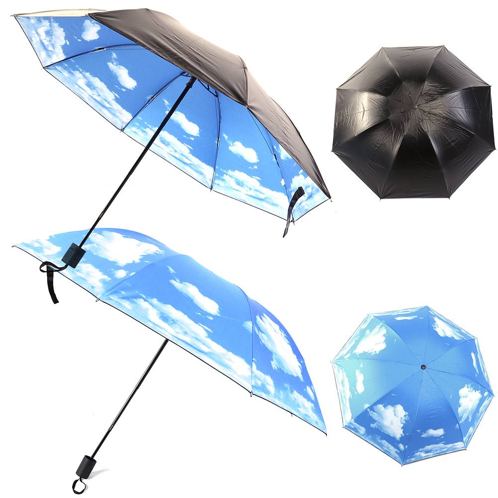 Myxl Creatieve Zwarte Coating Anti Ultraviolette Parasol Sky Patroon Paraplu Uv Lady Outdoor myxl kopen in de aanbieding Myxl Creatieve Zwarte Coating Anti Ultraviolette Parasol Sky Patroon Paraplu Uv Lady Outdoor myxl kopen in de aanbieding