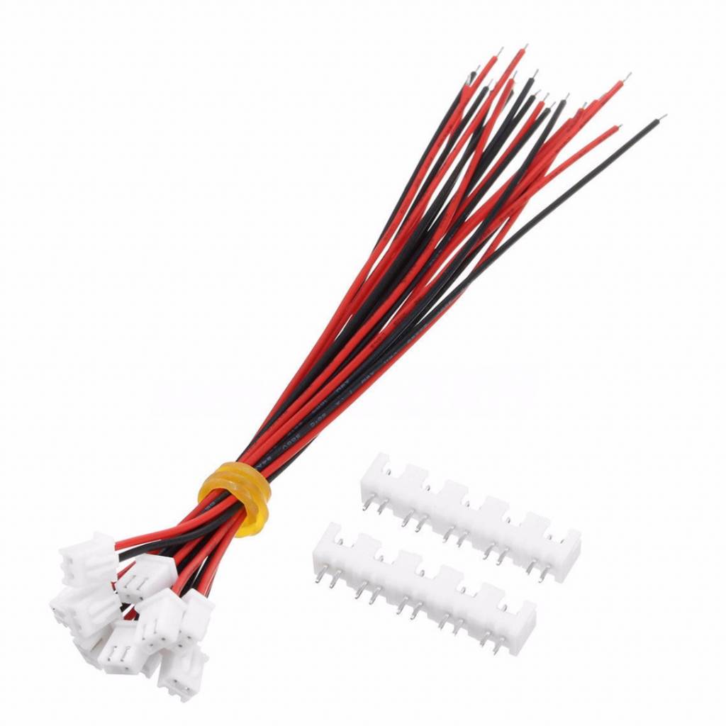 Myxl 10 Sets Mini Micro 2 Pin Jst Xh Connector Plug 254Mm Met 24Awg Draden Kabels 150Mm Lengte myxl kopen in de aanbieding Myxl 10 Sets Mini Micro 2 Pin Jst Xh Connector Plug 254Mm Met 24Awg Draden Kabels 150Mm Lengte myxl kopen in de aanbieding