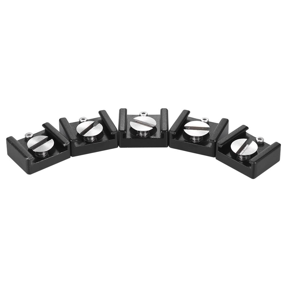 Myxl Andoer Koude Schoen Mount Adapter Base Beugel Met 14 Montage Schroef Voor Dslr Camera Kooi Flash Led Licht Microfoon Pack Van 5 myxl kopen in de aanbieding Myxl Andoer Koude Schoen Mount Adapter Base Beugel Met 14 Montage Schroef Voor Dslr Camera Kooi Flash Led Licht Microfoon Pack Van 5 myxl kopen in de aanbieding