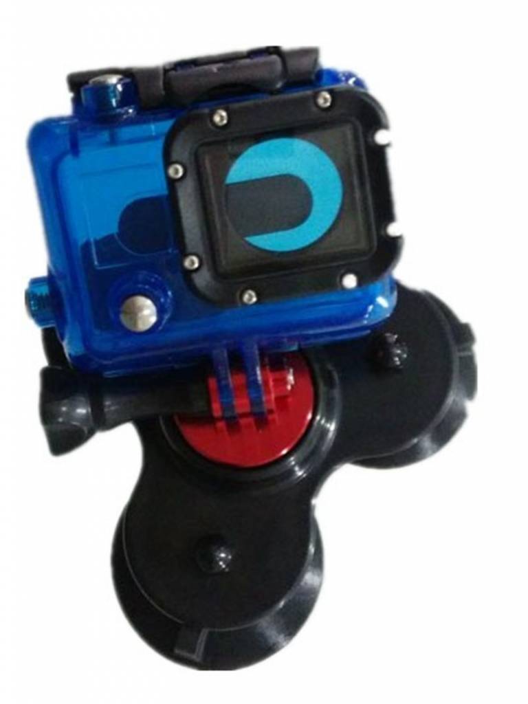 Myxl Gopro Verwijderbare Auto Zuignap Go Pro Accessoires Adapter Mount Schroef Voor Hd Hero3 3 4 Sj4000 Sj5000 Xiao Mi Yi Gp139 myxl kopen in de aanbieding