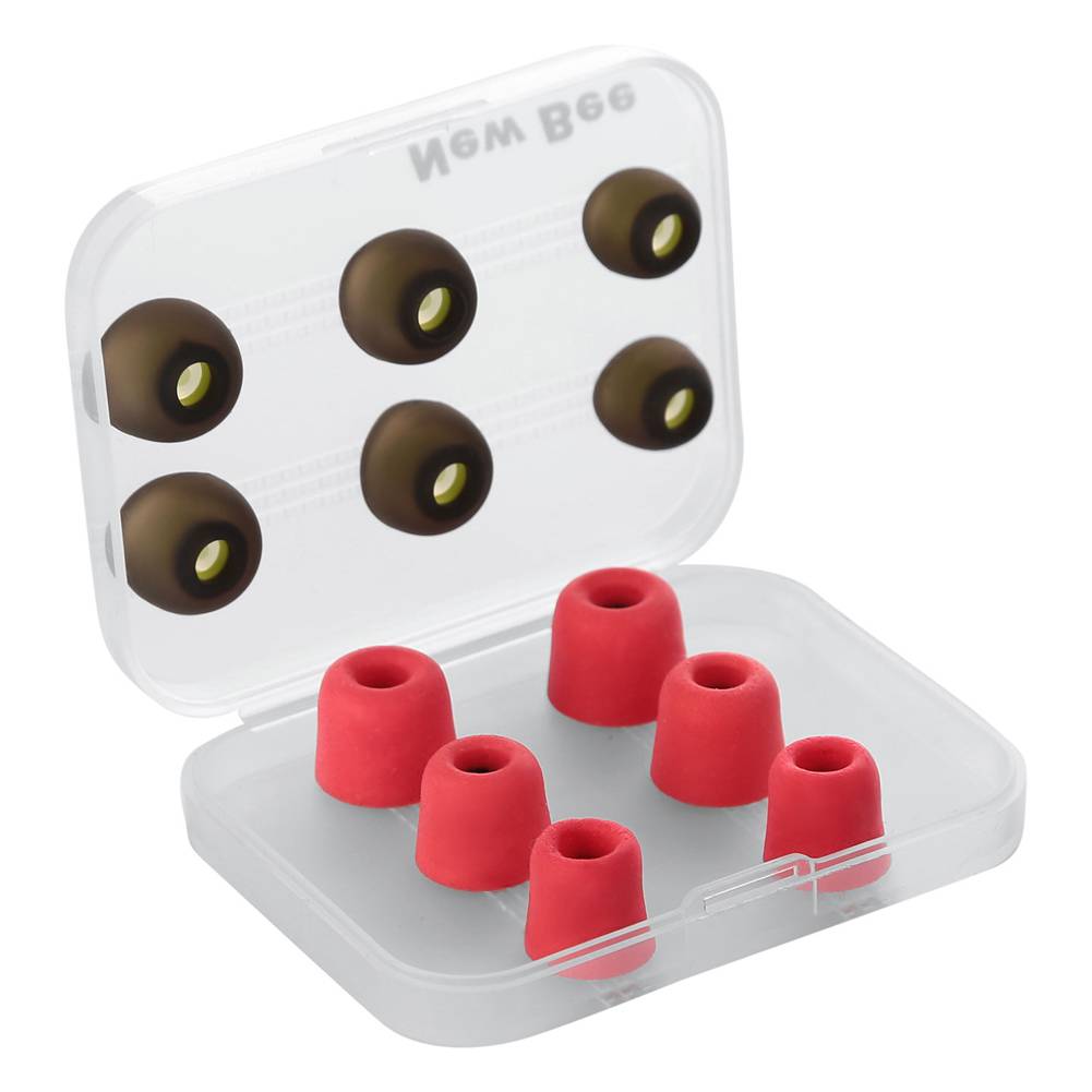 Myxl 6 Pairs Comfort Vervanging Traagschuim Earpad Tips Siliconen Oordopjes L3Fe myxl kopen in de aanbieding