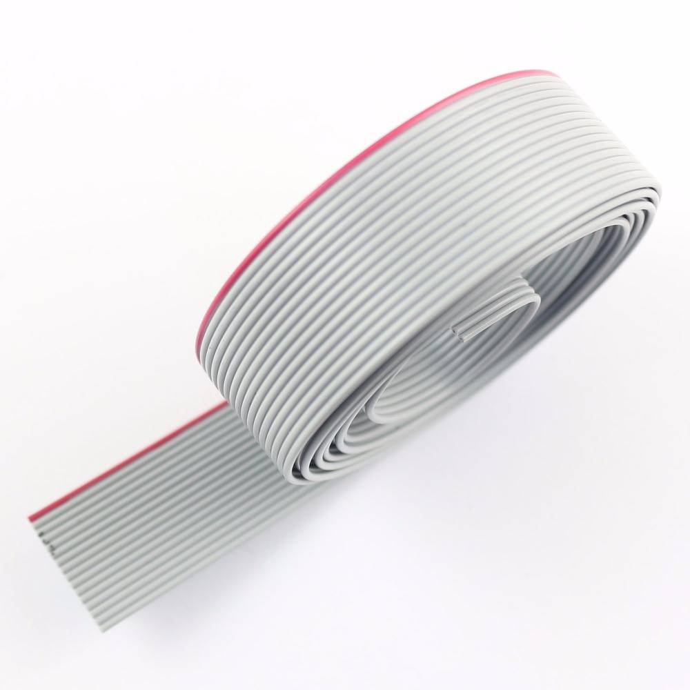 Myxl 5 M Meter164Ft 1Mm 10Mm Pitch 12 Pin 12 Draden Grey 28 Awg 300 V Idc Bandkabel myxl kopen in de aanbieding