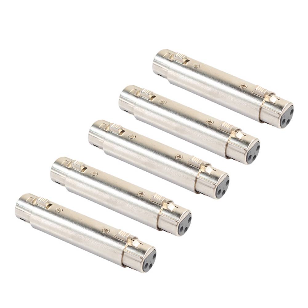 Myxl 5 Stks Xlr 3Pin F Om Vrouwelijke Microfoon Kabel Cord Breiden Geslacht Wisselaar Adapter Geschikt Voor Microfoonspeakergeluid Console myxl kopen in de aanbieding Myxl 5 Stks Xlr 3Pin F Om Vrouwelijke Microfoon Kabel Cord Breiden Geslacht Wisselaar Adapter Geschikt Voor Microfoonspeakergeluid Console myxl kopen in de aanbieding