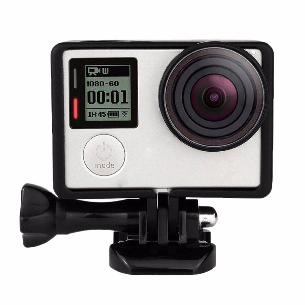 Myxl Voor Gopro Hero 4 Standaard Frame Beschermende Behuizing Case Mount Uv Lens Protector Len Cap Cover Go Pro 3 3 myxl kopen in de aanbieding Myxl Voor Gopro Hero 4 Standaard Frame Beschermende Behuizing Case Mount Uv Lens Protector Len Cap Cover Go Pro 3 3 myxl kopen in de aanbieding