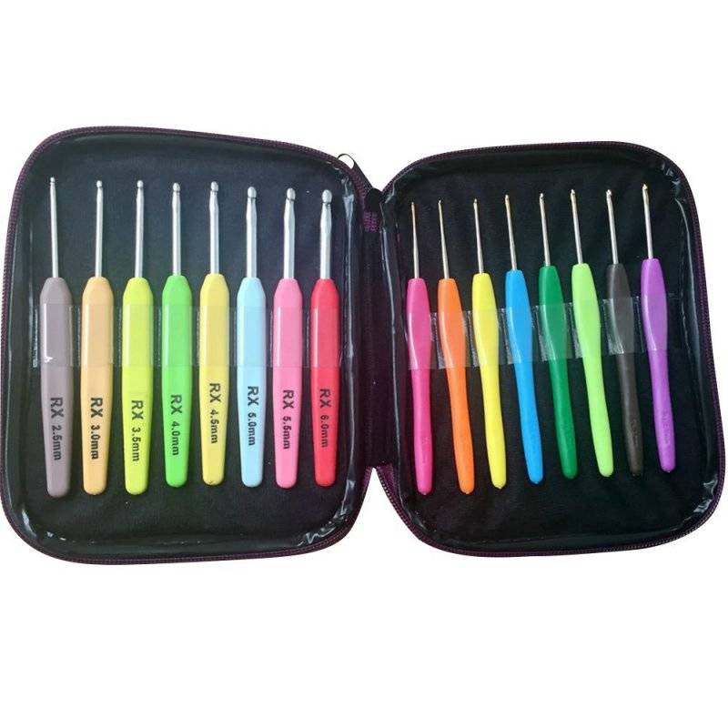 Myxl 16 Stks Haaknaald Set Aluminium Haken Met Kleurrijke Plastic Handvatten Breien Naald Weave Garen Case myxl kopen in de aanbieding Myxl 16 Stks Haaknaald Set Aluminium Haken Met Kleurrijke Plastic Handvatten Breien Naald Weave Garen Case myxl kopen in de aanbieding