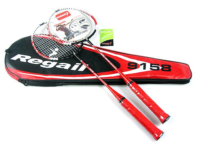 Myxl 1 Paar Regail 9158 Duurzaam Speed Badminton Racket Battledore Racquet Draagtas Voor Koppels Rood myxl kopen in de aanbieding Myxl 1 Paar Regail 9158 Duurzaam Speed Badminton Racket Battledore Racquet Draagtas Voor Koppels Rood myxl kopen in de aanbieding