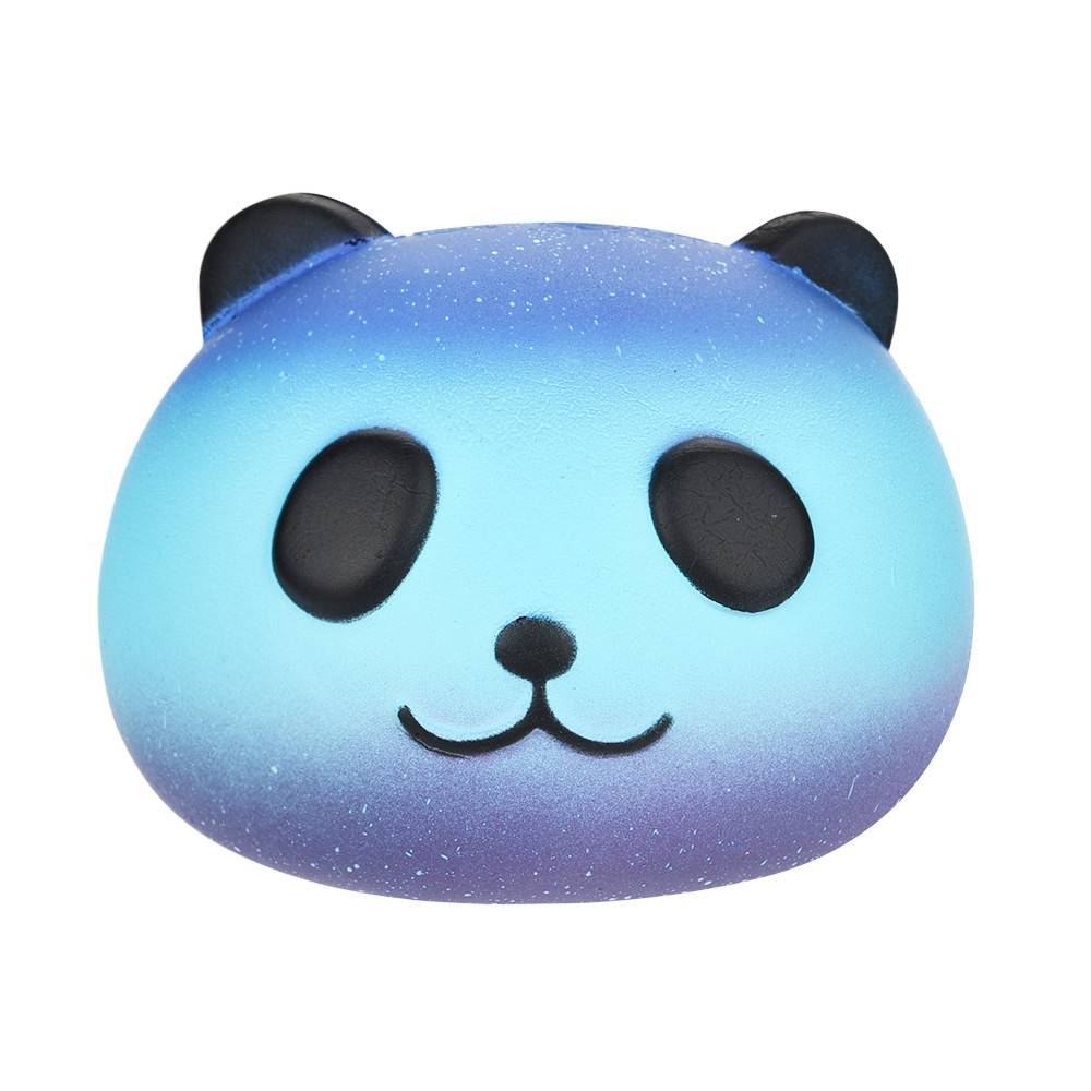 Psychologisch Plons golf Panda Squeeze Speelgoed Galaxy Leuke Baby Crème Geurende Squishy Trage  Stijgende Squeeze Kids Speelgoed collecties mobiel riemen