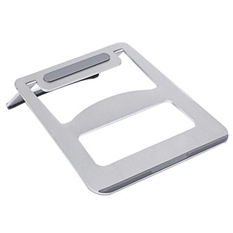 Draagbare Vouwen Aluminium Notebook Laptop Cooling Pad Holder asus Lenovo Samsung Apple MacBook Pro Air <br />
 Besegad
