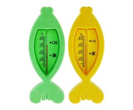 Grof succes Hinder Babybadje Thermometer Mooie Plastic Floating Fish Toy Bad Water Sensor Vis  Baby Water Thermometer F20 <br />