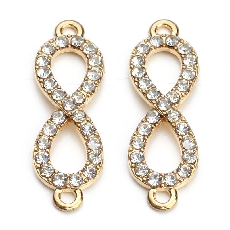 Myxl 10 Stkspartij 10 33Mm Goud Kleur Crystal Strass Figuur 8 Infinity Connector Charm Hanger Voor Diy Armband Sieraden Maken F476 Xinyao myxl kopen in de aanbieding Myxl 10 Stkspartij 10 33Mm Goud Kleur Crystal Strass Figuur 8 Infinity Connector Charm Hanger Voor Diy Armband Sieraden Maken F476 Xinyao myxl kopen in de aanbieding