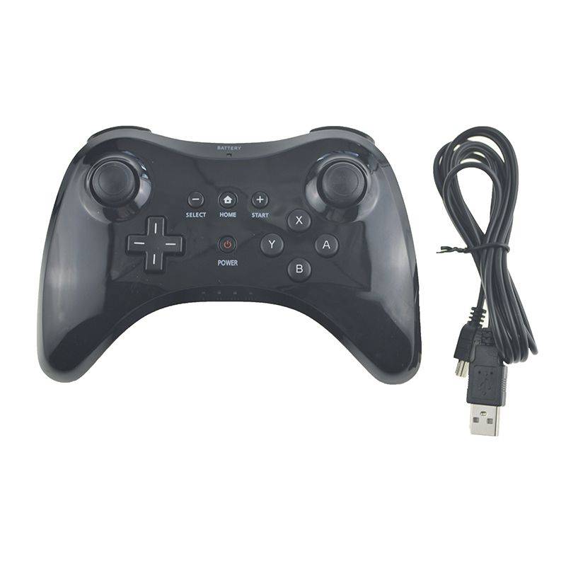 Voor Nintendo Voor Wii U Pro Controller Usb Classic Dual Analoge Bluetooth Draadloze Afstandbediening Voor Wiiu Pro U Gamepad