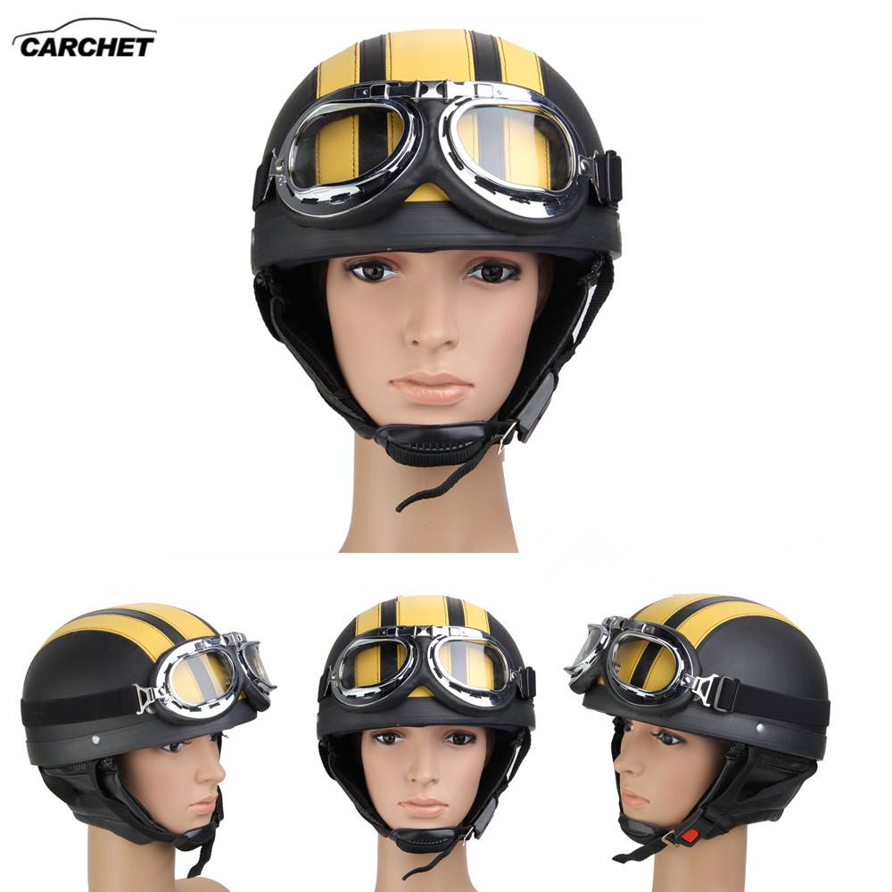 Myxl Carchet Motorhelm Open Vizier Motorcross Motor Helmen Met Bril Sjaal Verstelbare Voor Haas Retro Outdoor Fietsen myxl kopen in de aanbieding Myxl Carchet Motorhelm Open Vizier Motorcross Motor Helmen Met Bril Sjaal Verstelbare Voor Haas Retro Outdoor Fietsen myxl kopen in de aanbieding