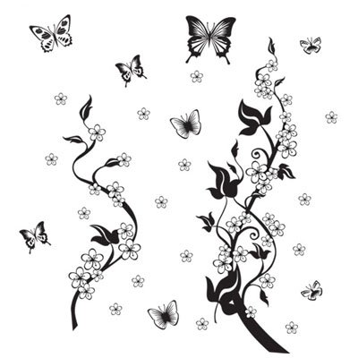 Myxl Fundecor Sticker Op De Koelkast Zwarte Vlinder Wijnstok Bloem Muurstickers Keuken Decoratie Decals Op De Meubels myxl kopen in de aanbieding Myxl Fundecor Sticker Op De Koelkast Zwarte Vlinder Wijnstok Bloem Muurstickers Keuken Decoratie Decals Op De Meubels myxl kopen in de aanbieding