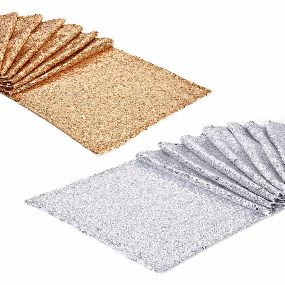 Myxl 275X30 Cm Goud Zilver Pailletten Tafelloper Bling Sparkly Tafellopers Voor Bruiloft Decoratie Thuis Texiles Event Party Supply myxl kopen in de aanbieding Myxl 275X30 Cm Goud Zilver Pailletten Tafelloper Bling Sparkly Tafellopers Voor Bruiloft Decoratie Thuis Texiles Event Party Supply myxl kopen in de aanbieding
