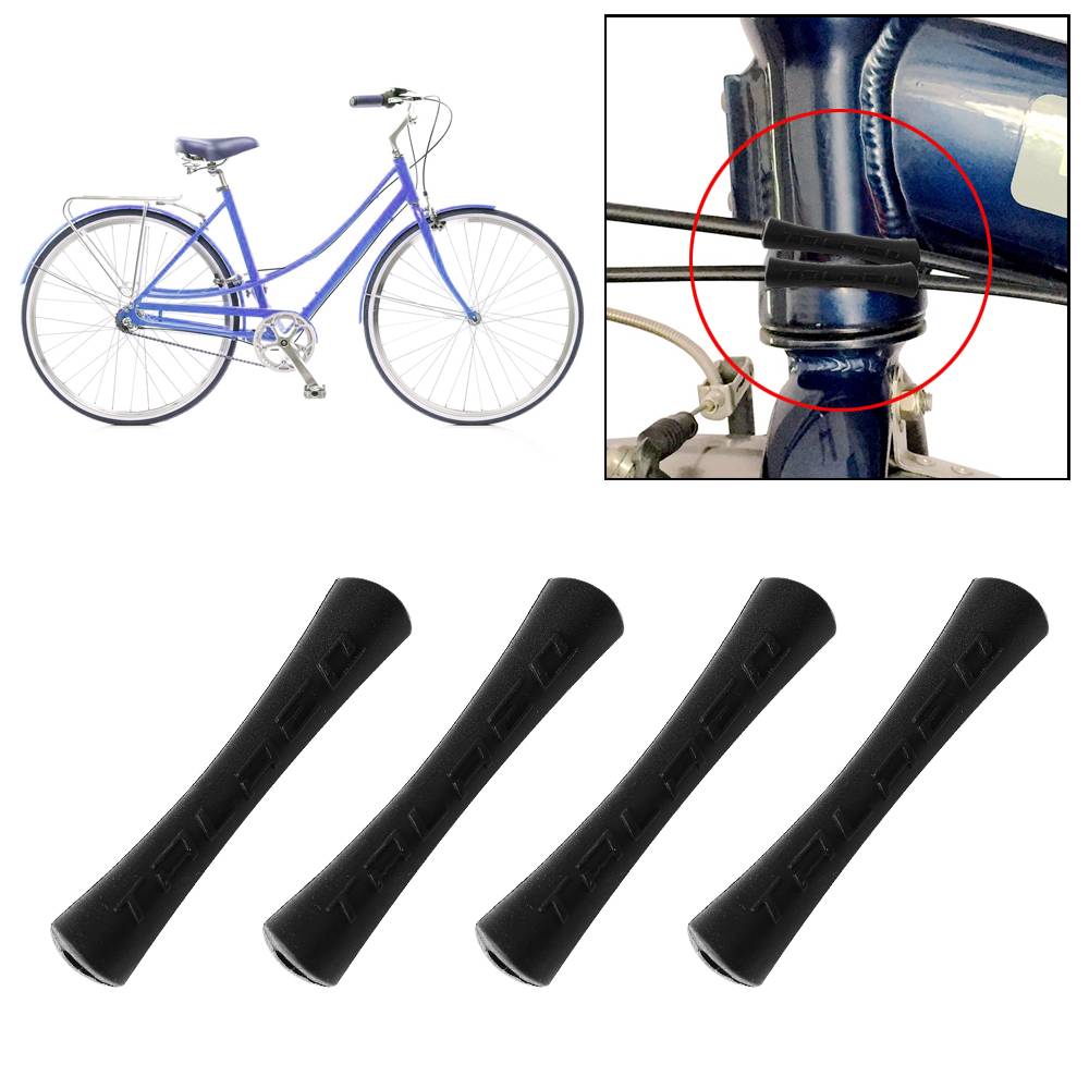 Stks/partij Fiets Rubber Protector Mouw Voor Shift Remleiding Pijp 2 Kleuren Ultralight Bike Kabel Gidsen Bescherming