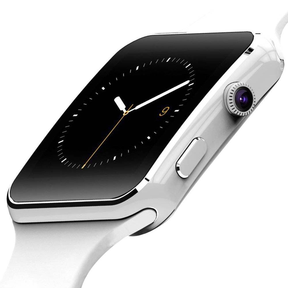 Smart Horloge X6 Smartwatch sport horloge Voor iPhone Android Telefoon Met Camera FM Ondersteuning Whatsapp Sim-kaart horloge T30