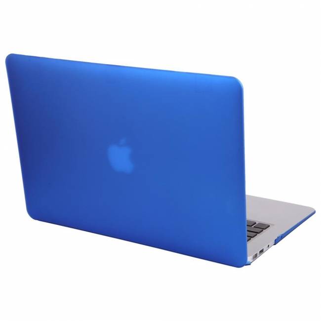 Hardshell Cover Smartshell Mat Blauw Voor De Macbook Air 13 Inch huismerk kopen in de aanbieding