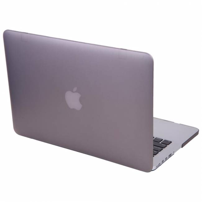 Hardshell Cover Smartshell Mat Grijs Voor De Macbook Pro 13 Inch Retina huismerk kopen in de aanbieding