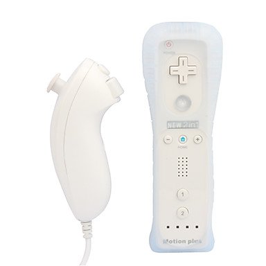 2 In 1 Motion Plus Controller En Nunchuk Voor Wii Je Wit huismerk kopen in de aanbieding 2 In 1 Motion Plus Controller En Nunchuk Voor Wii Je Wit huismerk kopen in de aanbieding