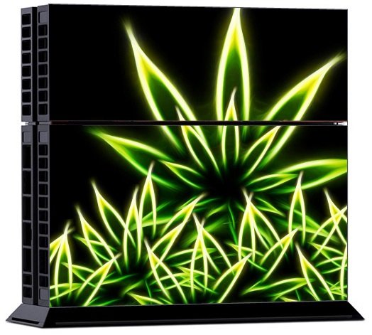 Playstation 4 Sticker Lichtgevende Bloem huismerk kopen in de aanbieding