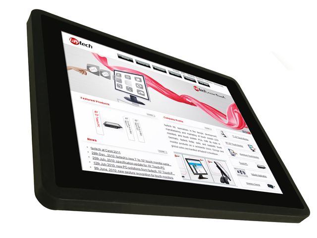 12,1 capacitive IP65 HB touch monitor | faytech - Touch monitoren en computers