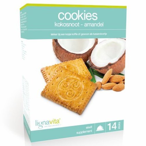 Lignavita Cookies Kokosnoot/Amandel Lignavita Cookies Kokosnoot/Amandel