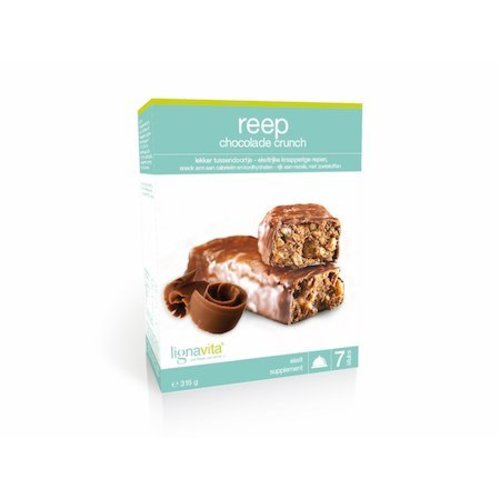 Lignavita Reep chocolade crunch Lignavita Reep chocolade crunch