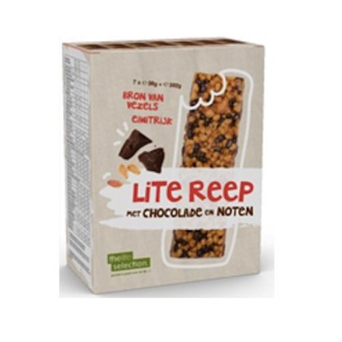 Lignavita Litselection maaltijdreep chocolade en noten Lignavita Litselection maaltijdreep chocolade en noten