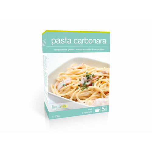 Lignavita Eiwitrijke Pasta Carbonara Lignavita Eiwitrijke Pasta Carbonara