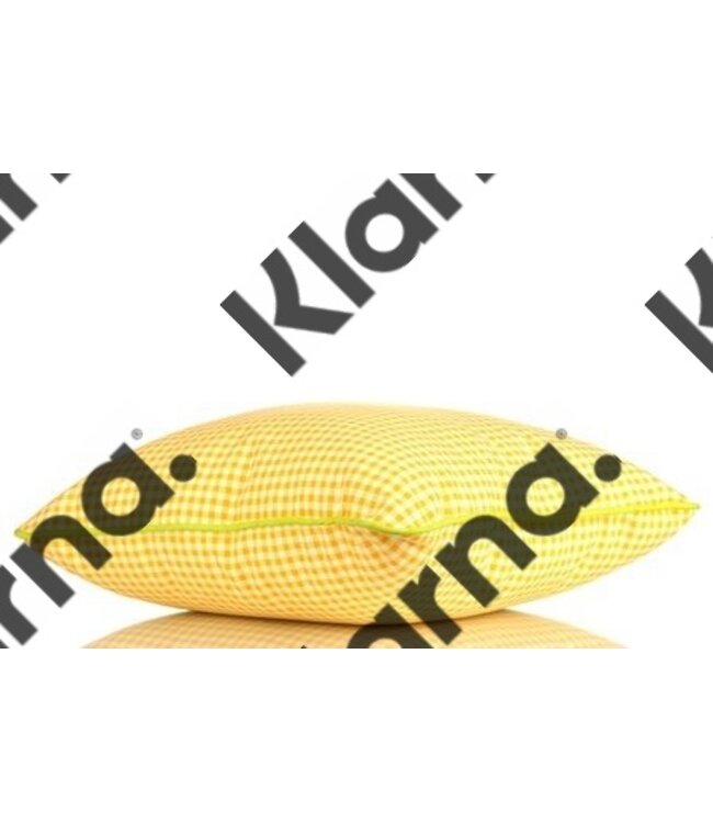 Yellow pillow