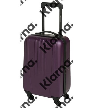 Leonardo Trolley cabin size ABS aubergine