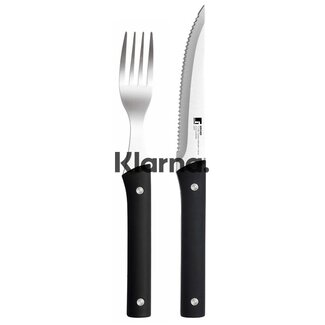 Bergner Roestvrijstalen steak bestekset (12 delig)