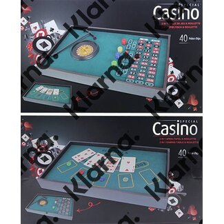 Casino Roulette & Speeltafel (2-in-1)