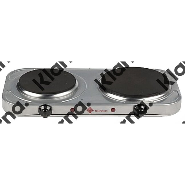 Telefunken Elektrische kookplaat Duo (2500W)