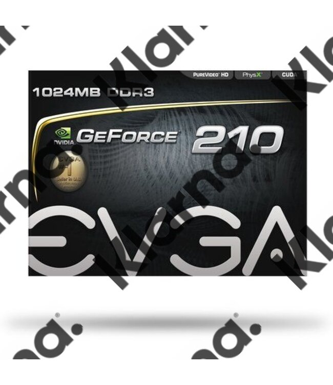 EVGA VGA  GeForce GT210 1GB DDR3 / DVI / HDMI / PCI-E
