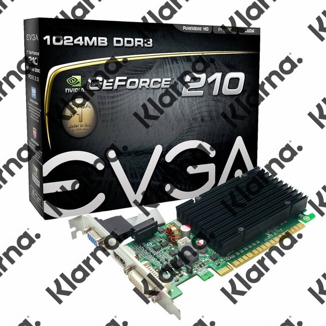 EVGA 01G-P3-1313-KR NVIDIA GeForce 210 1GB videokaart