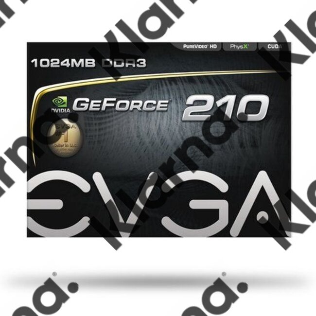 EVGA VGA  GeForce GT210 1GB DDR3 / DVI / HDMI / PCI-E
