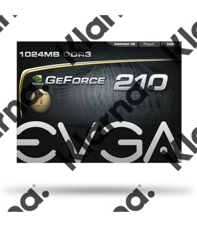 EVGA VGA  GeForce GT210 1GB DDR3 / DVI / HDMI / PCI-E