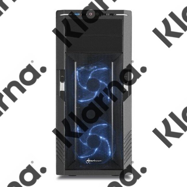 Sharkoon Case Gaming Tower T28 / USB3.0 / Blue