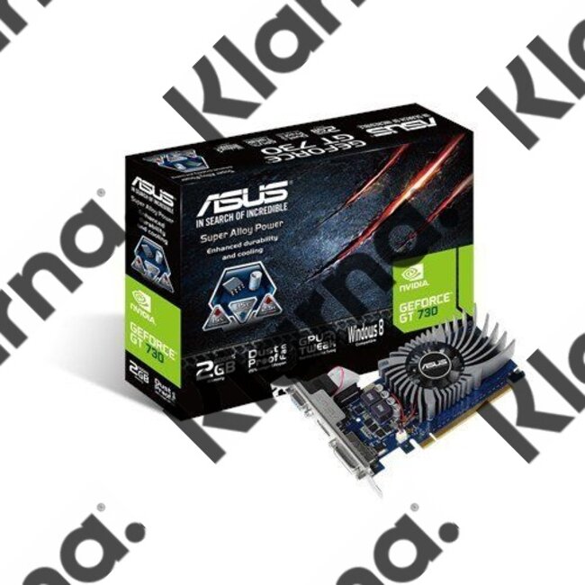 Asus VGA  GeForce GT 730 2GB DDR5 / DVI / HDMI / PCI-E